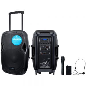 KAM Portable 12″ Speaker with Bluetooth ~ 800w